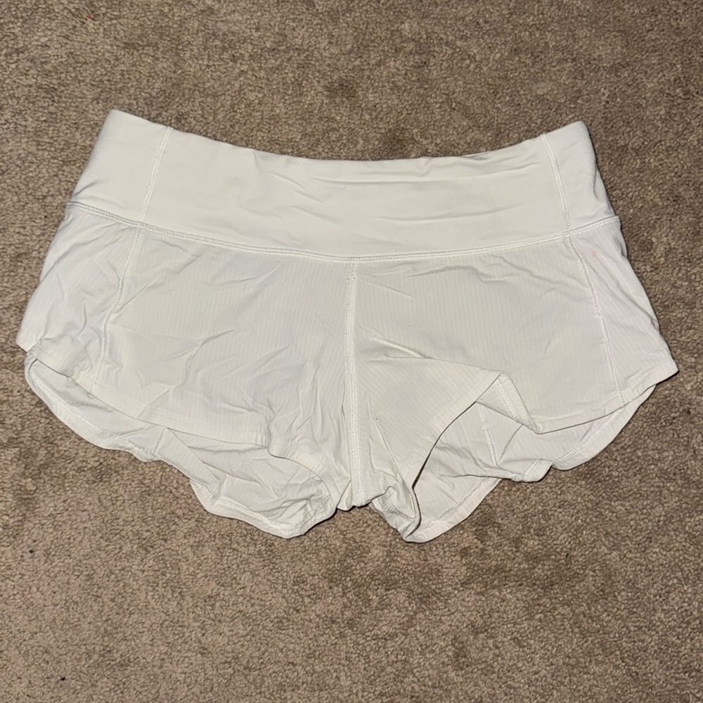 Lulu lemon low rise running shorts
